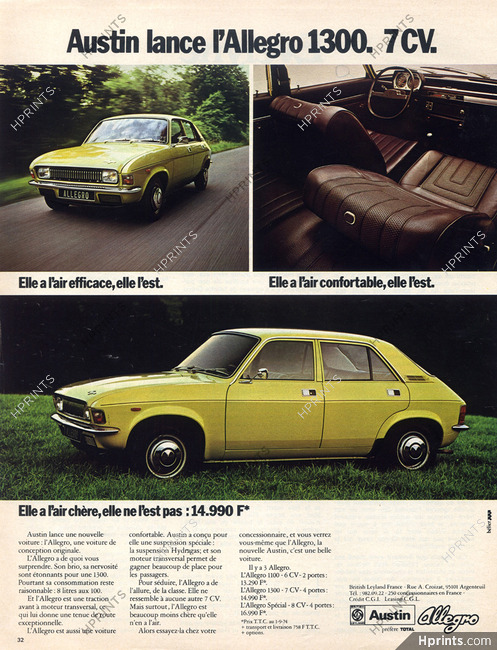 Austin (Cars) 1974 Allegro