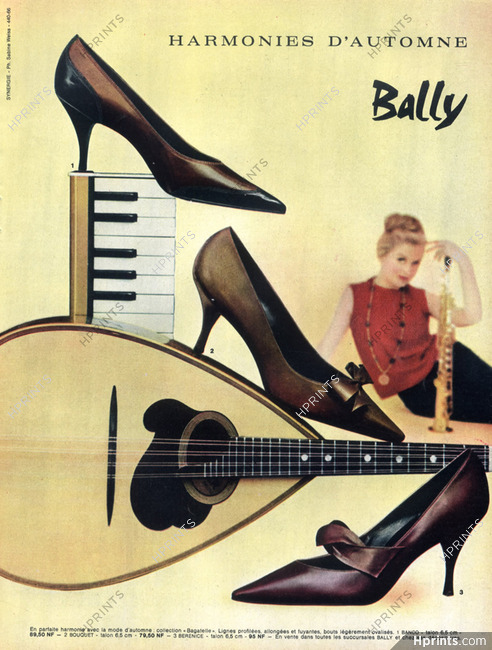 Bally (Shoes) 1961 Model Bagatelle Photo Sabine Weiss