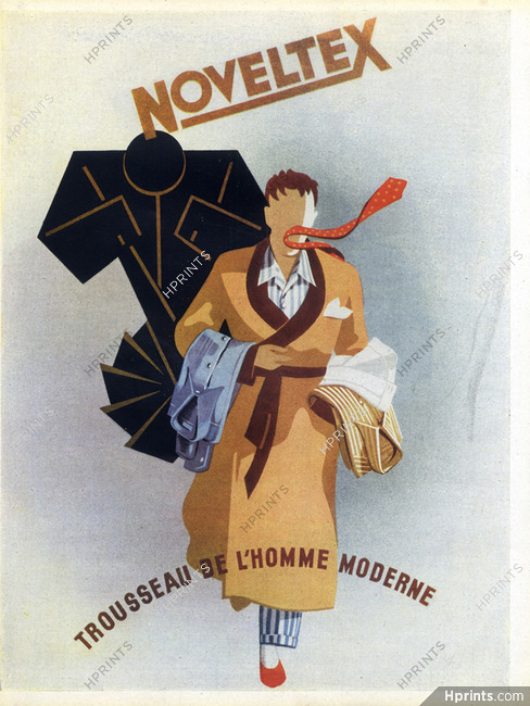 Noveltex (Men's Clothing) 1948 Housecoat
