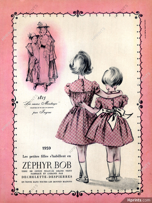 Dechelette Despierres (Fabric) 1955 Zephir Bob