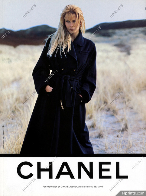Chanel 1995 Claudia Schiffer