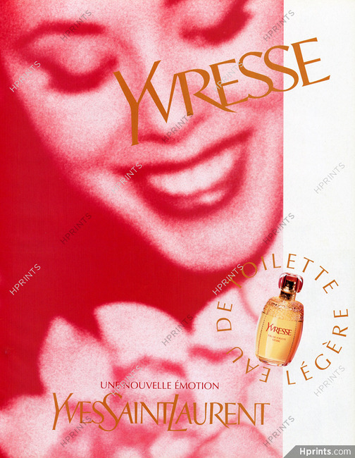 Yves Saint-Laurent (Perfumes) 1997 Yvresse