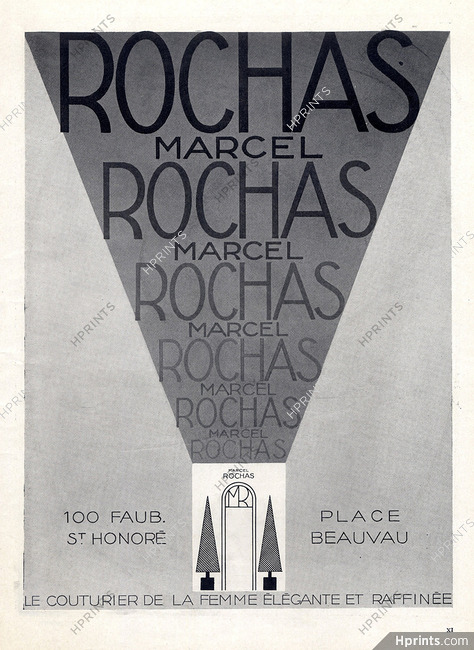 Marcel Rochas 1925 Shop Window