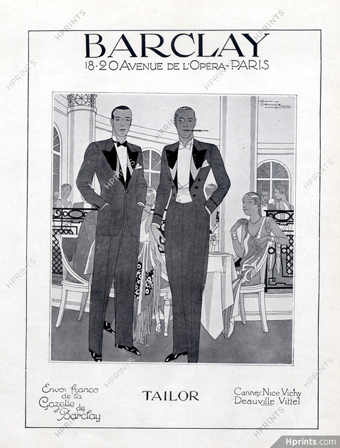Barclay 1929 Tailor Hemjic