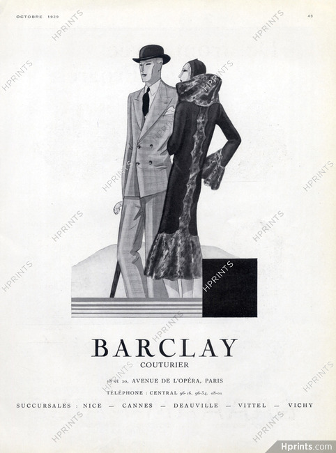Barclay (Couture) 1929