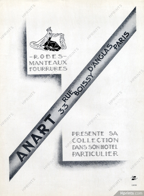 Anart (Couture) 1930