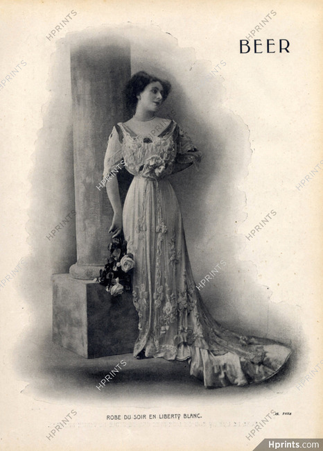 Beer (Couture) 1908 Evening Gown Photo Felix