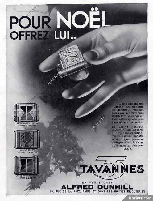 Cyma (Watches) 1930 Captive Tavannes