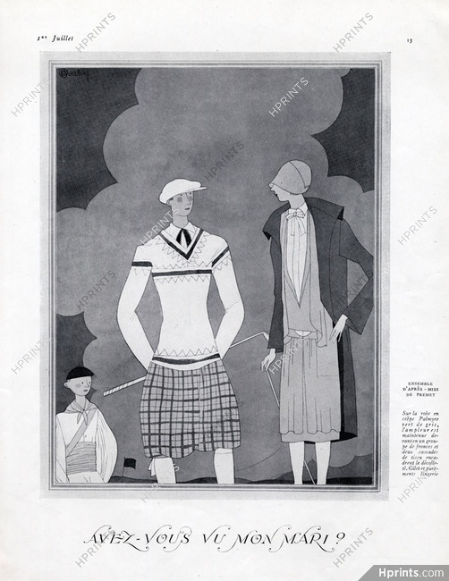Premet 1925 Sport Fashion Golf, Charles Martin
