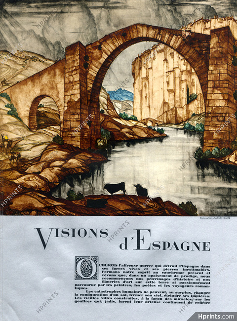 André Maire 1937 Visions d'Espagne