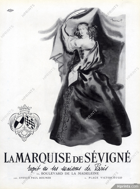 Marquise de Sévigné 1945 Pierre Laurent Brénot