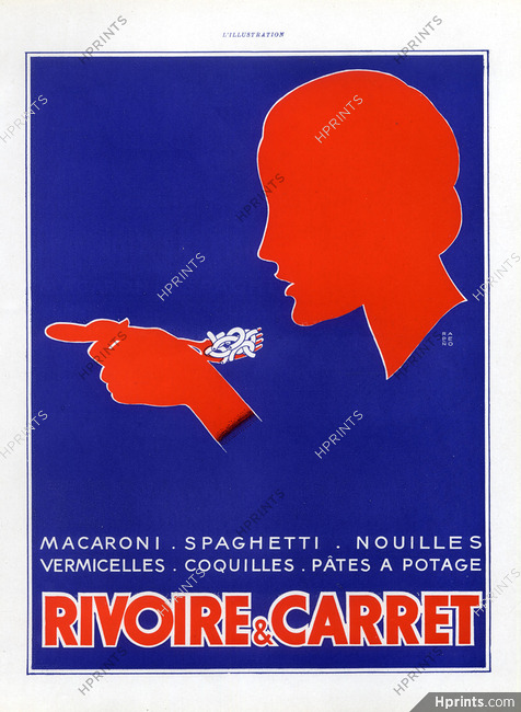 Rivoire & Carret (Food) 1940 Armand Rapeno