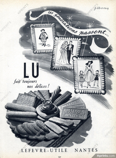 LU (Lefèvre-Utile) 1950 Jean Mercey