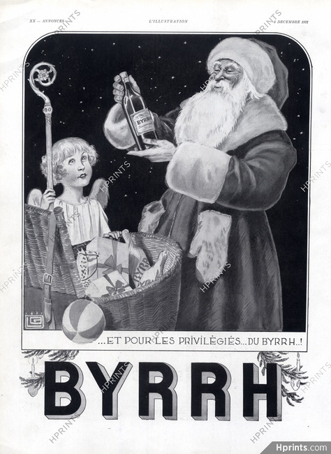 Byrrh 1931 Santa, Georges Léonnec