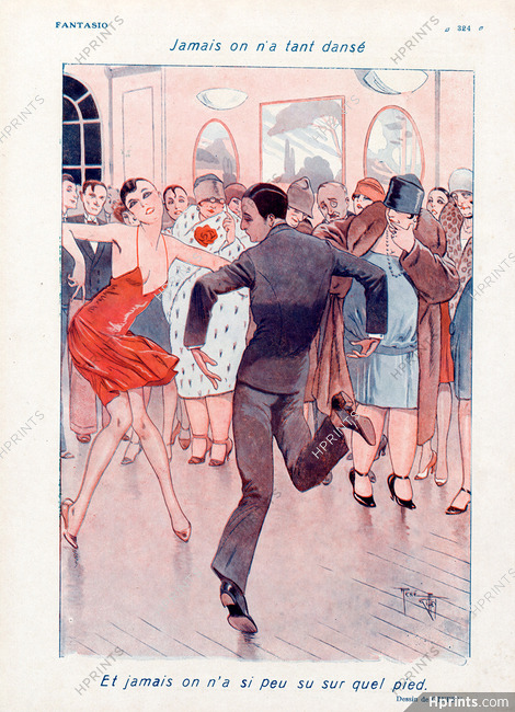 René Giffey 1928 Charleston Dance, Roaring Twenties