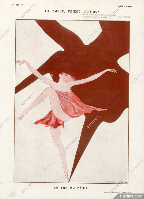 Andrée Sikorska 1928 The Dance, Prayer of Love