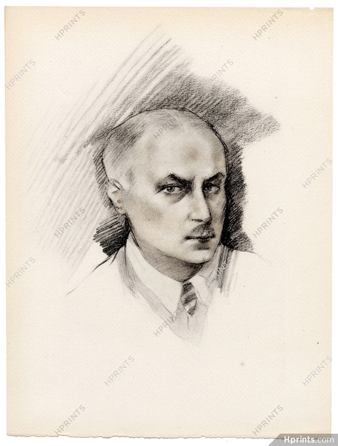 Edouard Chimot 1931 Self Portrait