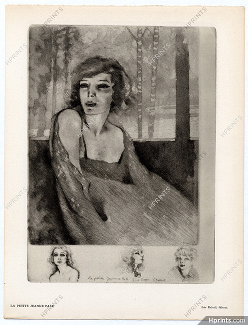Edouard Chimot 1931 La Petite Jeanne Pale