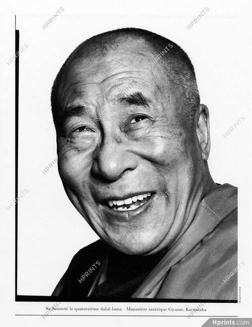 Richard Avedon 2000 Dalaï-Lama Portrait