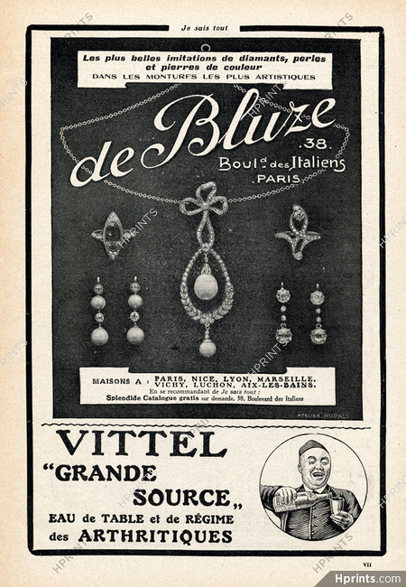 Gustave de Bluze (Jewels) 1913