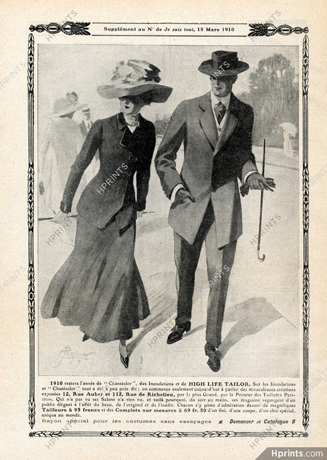 High Life Tailor 1910 Préjelan
