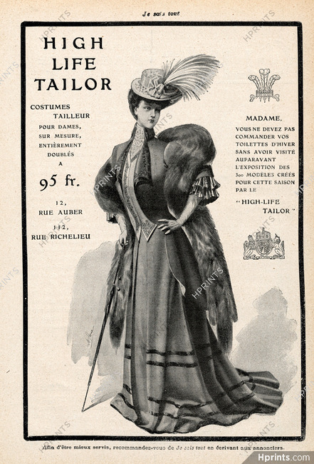 High Life Tailor 1906