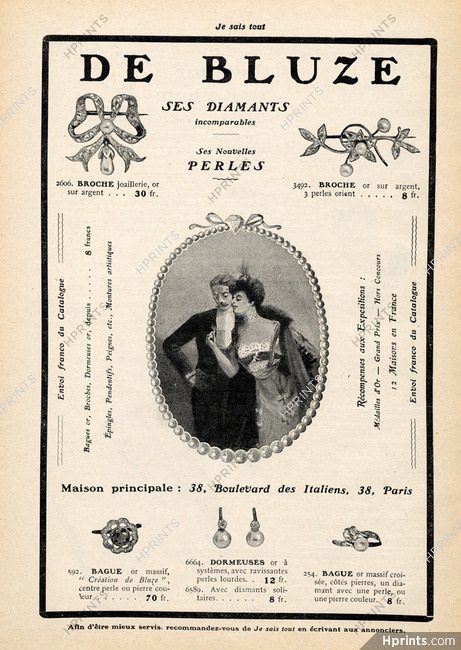 Gustave de Bluze (Jewels) 1906