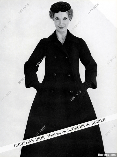 Christian Dior 1954 Fashion Photography, Rodier