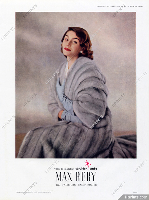 Max Reby (Fur clothing) 1954