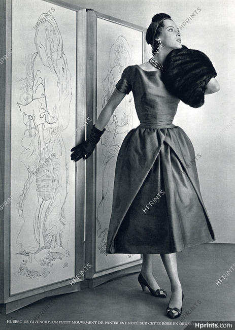 Givenchy 1954 Photo Pottier