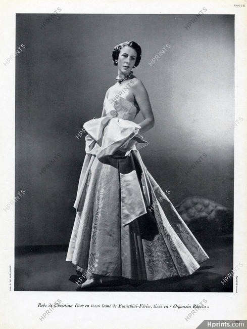 Christian Dior 1949 Photo Elshoud