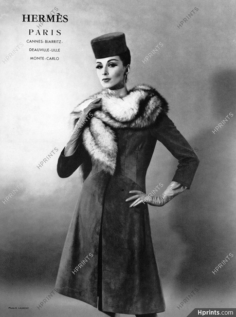 Hermès (Couture) 1962 Fur, Photo Robert Laurent