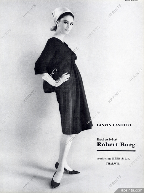 Lanvin Castillo 1962 Robert Burg