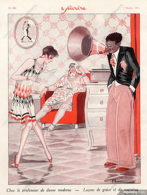 Pem 1926 At the Black Professor of Dance Roaring Twenties