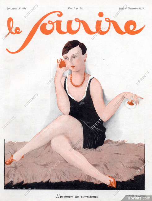 Fabius Lorenzi 1926 Elegant Parisienne Making-up