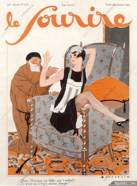 Albert Chazelle 1926 Maid, Decorative Arts
