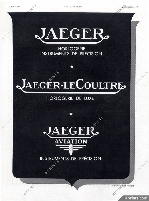 Jaeger-leCoultre (Watches) 1937