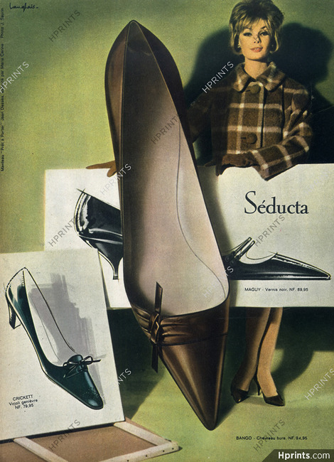 Seducta (Shoes) 1962 Langlais Coat Jean Desses
