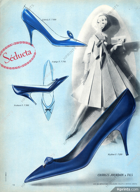 Seducta (Shoes) 1958 J.Langlais
