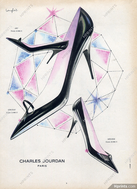 Charles Jourdan (Shoes) 1959 J. Langlais