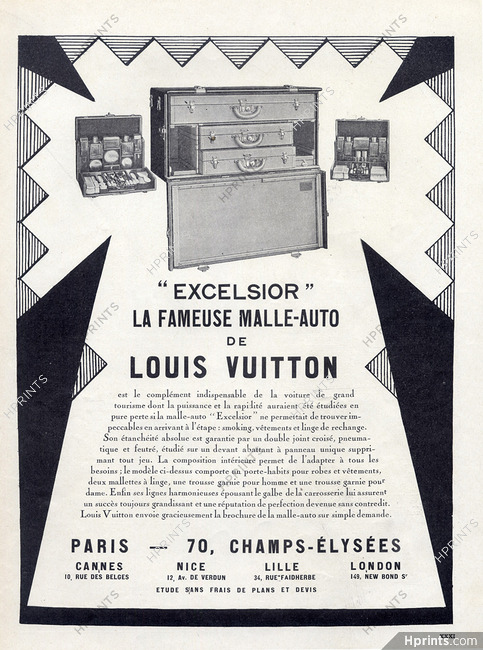 Louis Vuitton (Luggage) 1925 Malle-Auto Excelsior, Toiletrie Bag