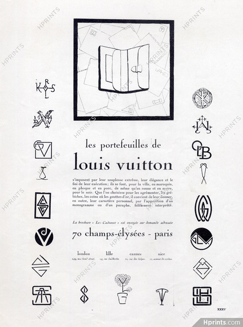 Louis Vuitton (Leather goods) 1925 Portefeuilles Wallet Monogramme