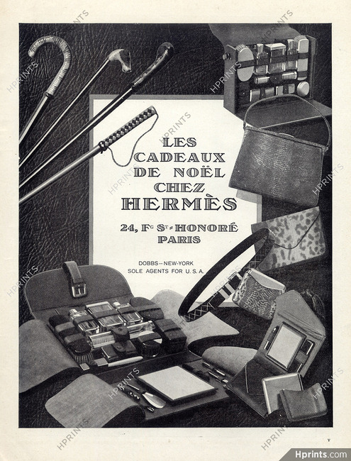 Hermès 1924 Canes, Belts, Sticks Vanity Case, Handbag