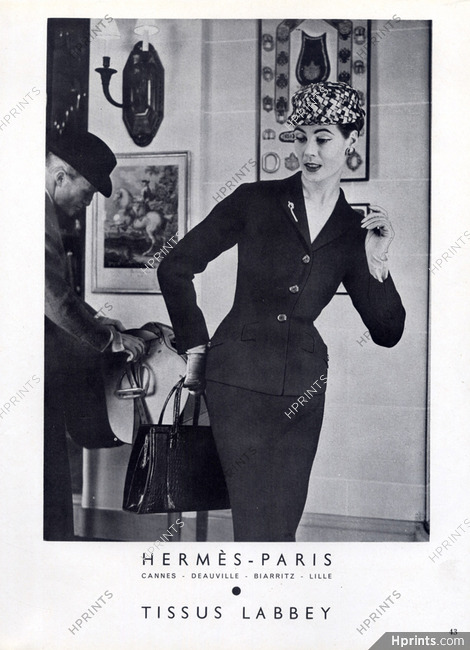 Hermès (Couture) 1956 Labbey