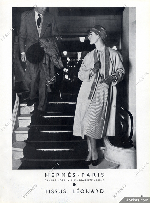 Hermès (Couture) 1956 Leonard & Cie