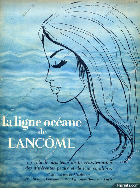 Lancôme (Cosmetics) 1957 Oceane