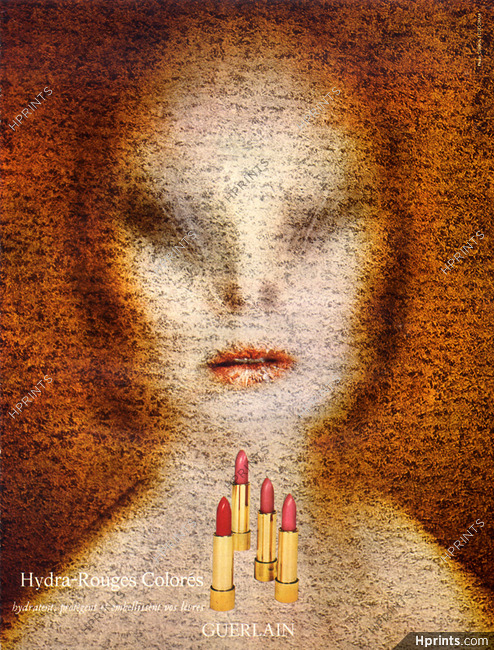 Guerlain (Cosmetics) 1971 Photo Chirol Fotogram Lipstick