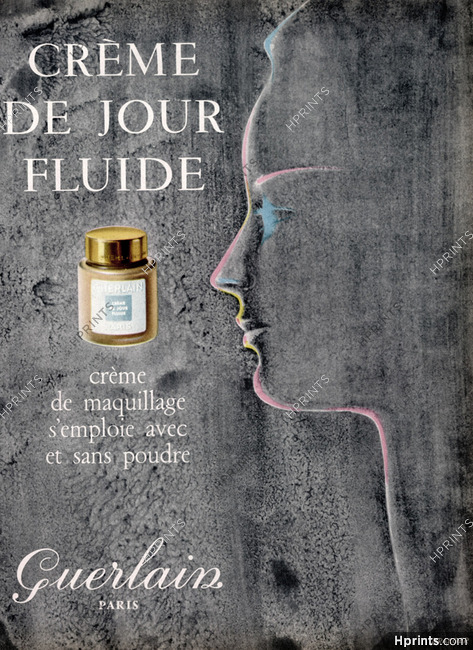 Guerlain (Cosmetics) 1959 Crème de jour fluide