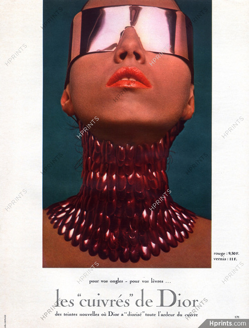 Christian Dior (Cosmetics) 1970 Nail Polish Lipstick