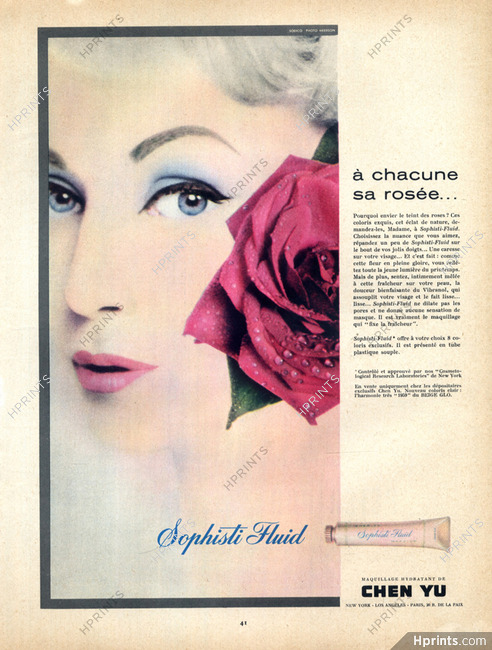 Chen Yu (Cosmetics) 1959 Making-up Rose